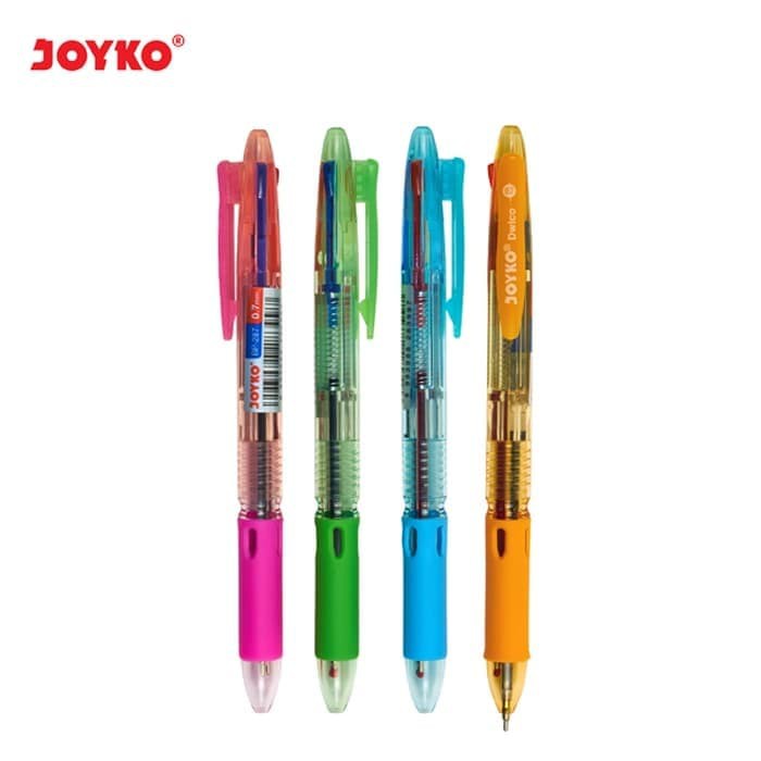 

Ball Pen Pulpen Pena Joyko BP-287 Dwico 0.7 mm 2 Warna Biru Merah