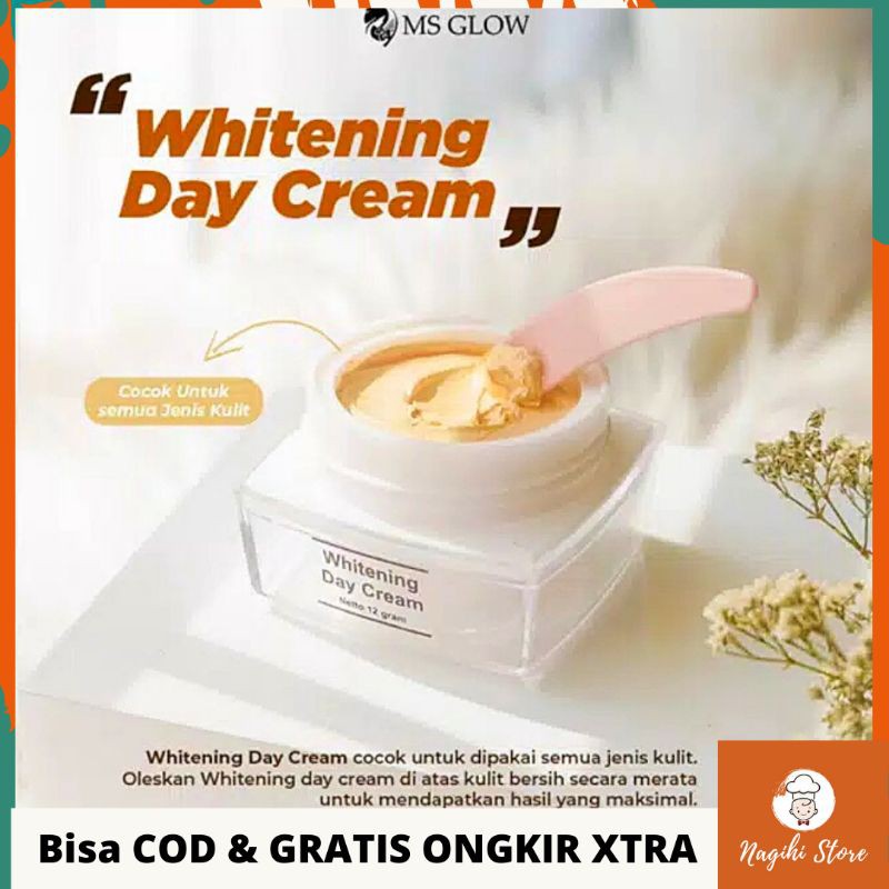 MS glow Day cream whitening skincare