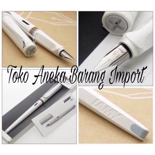 

Pulpen - Lamy Joy White Special Edition Fountain Pen (Germany)