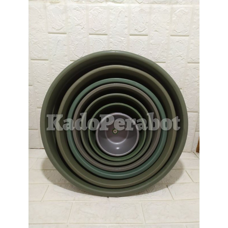 Baskom Abu 40cm no 18 - ember air abu - ember baskom cuci tangan besar