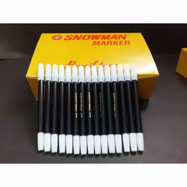 

SPIDOL KECIL SNOWMAN MARKER JAPAN