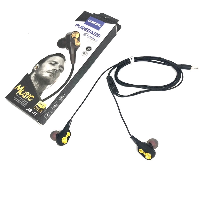 PROMO HANDSFREE JB11 EARPHONE EXTRABASS MINI EARPHONE HEADSET JB11