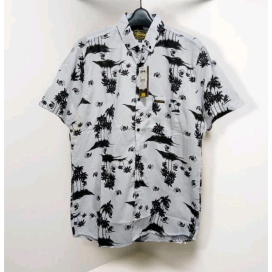 Kemeja Pantai Pria / Kemeja Pantai Lengan Pendek / Kemeja Full printing /Kemeja Pria Lengan Pendek
