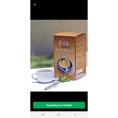 B-fit white coffee