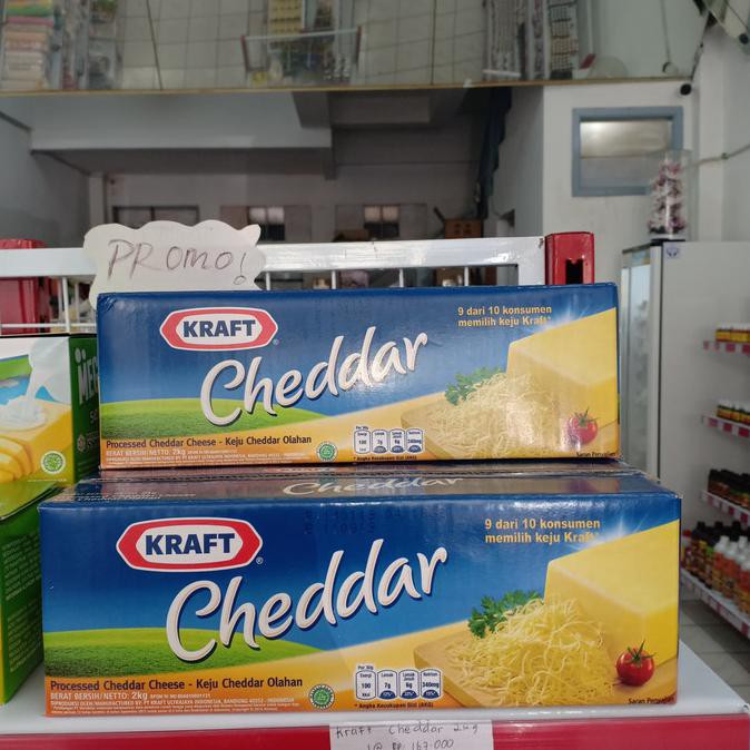 

Keju Kraft Cheddar 2kg