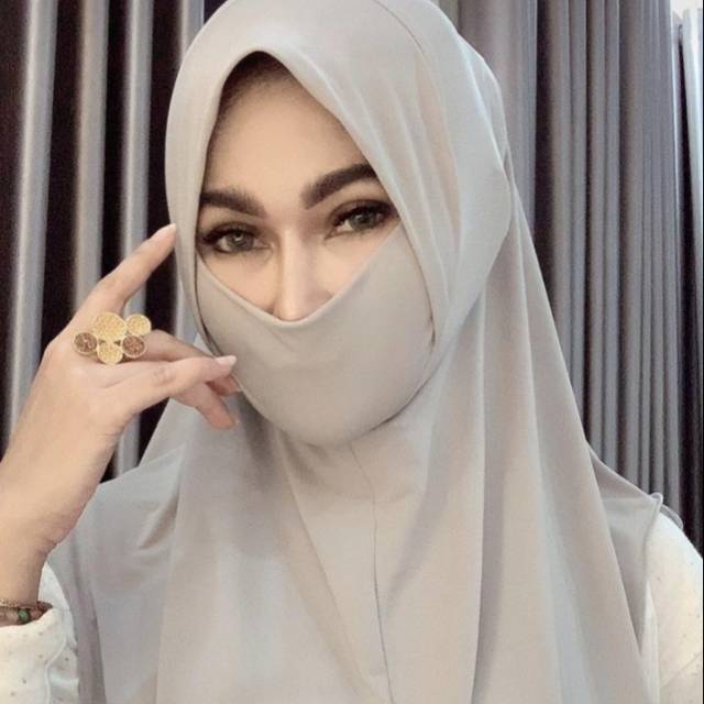 khimar masker niqob / hijab niqob
