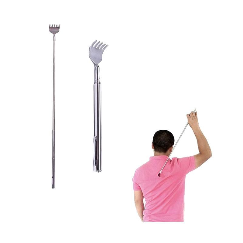 [DEASHOP] ALAT GARUK PUNGGUNG-PENGGARUK STAINLESS EXTENDABLE-TONGKAT GARUK PORTABLE