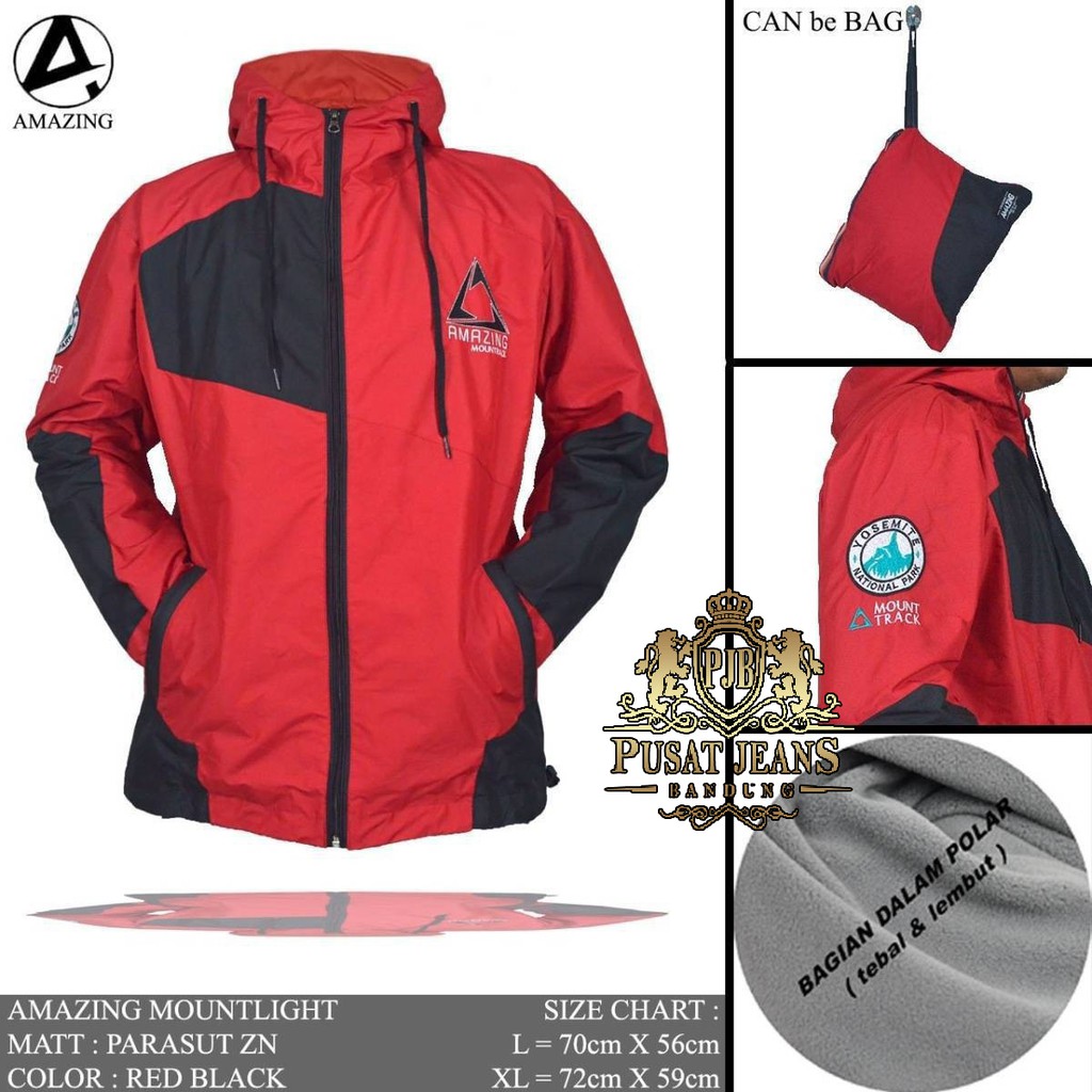 RCL - Jaket Outdoor Pria Mountlight Terbaru Original Size M L XL