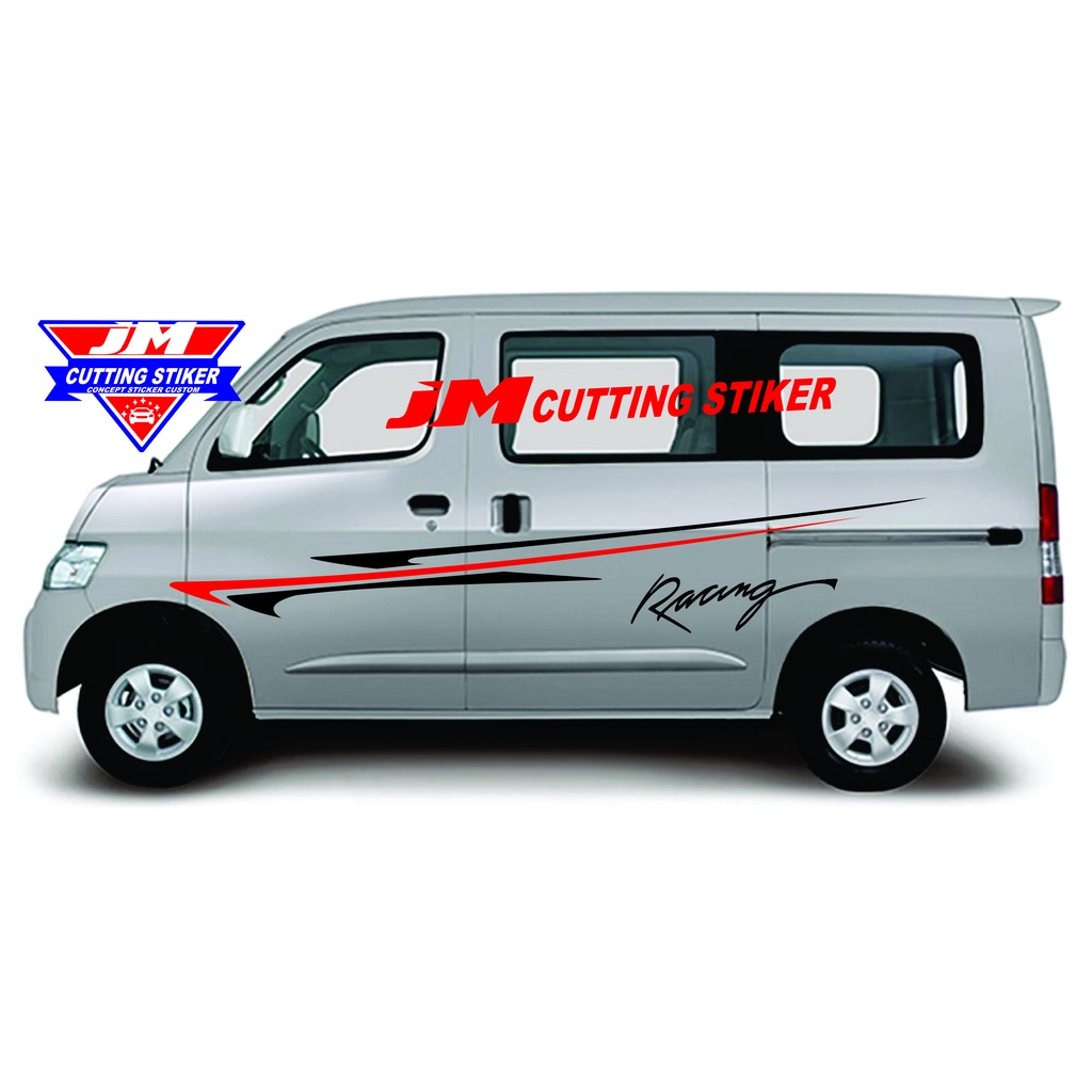 Stiker mobil gran max cutting sticker mobil gran max stiker mobil apv