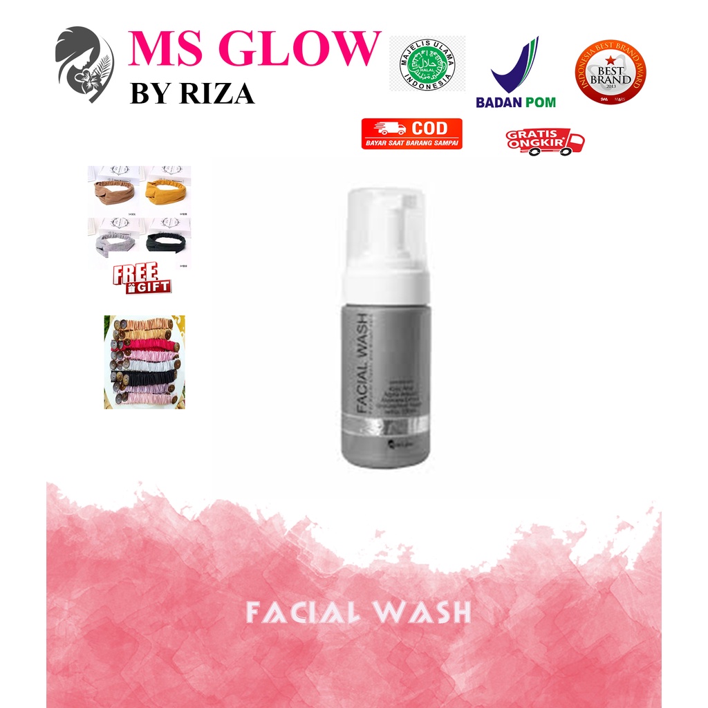 FACIAL WASH MS GLOW ORIGINAL RESMI ASLI BPOM
