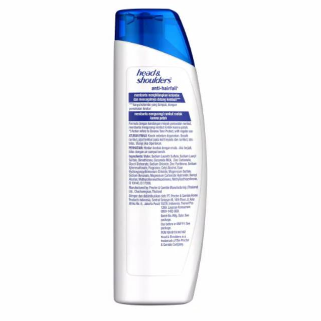 HEAD &amp; SHOULDERS SHAMPOO ANTI HAIRFALL