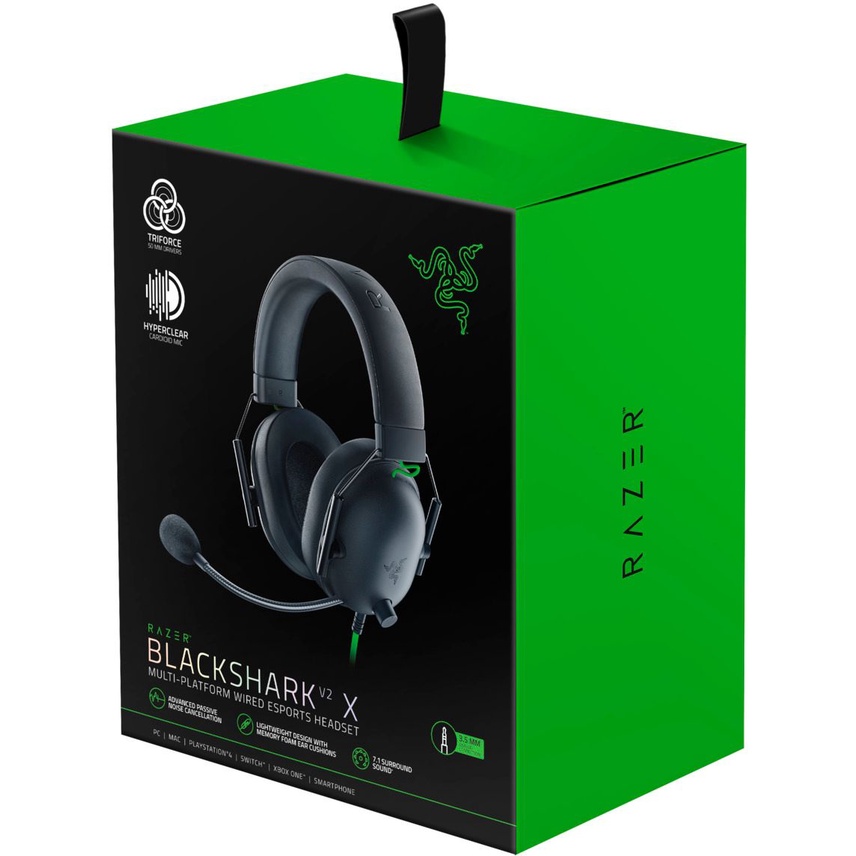 RAZER KRAKEN MULTI PLATFORM WIRED GAMING HEADSET BLACK