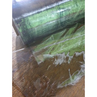 Plastik Mika 1m x 1.37m 0.25A / Plastik Bening Tebal Lemas Meteran / Roll, Taplak Meja Sampul Buku-3