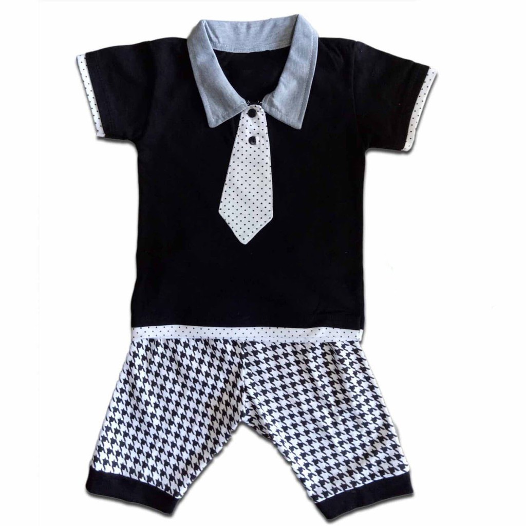 Setelan Bayi    / Anak Lakilaki / Baju Pesta Anak Dasi Putih