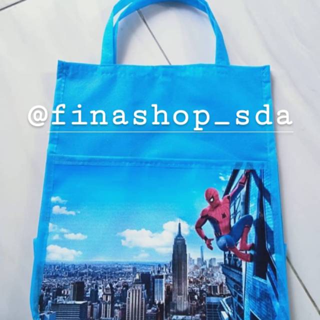 

Tas ulang tahun spidermen