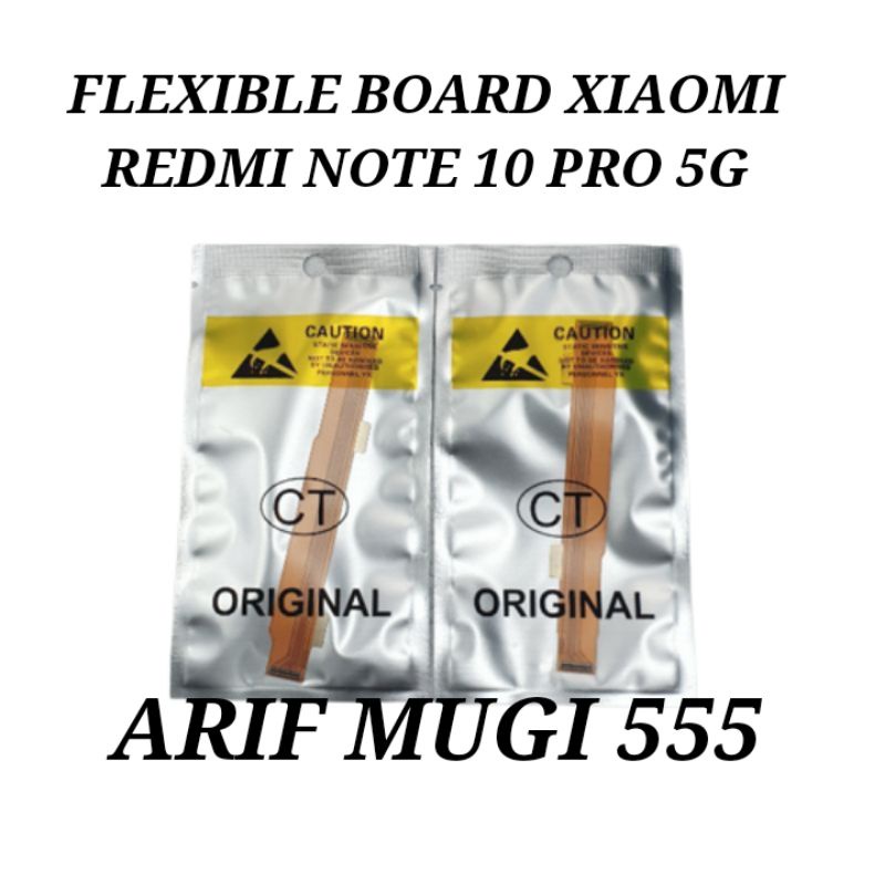 Flexible Flexible Main Board Tengah Conect Lcd Xiaomi Redmi Note 10 Pro 5G Original