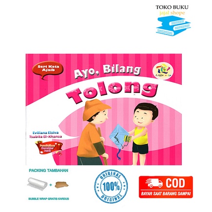 Buku anak pintar: Ayo Bilang Tolong - seri kata ajaib
