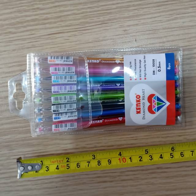 

Gel pen Set 8 warna joyko
