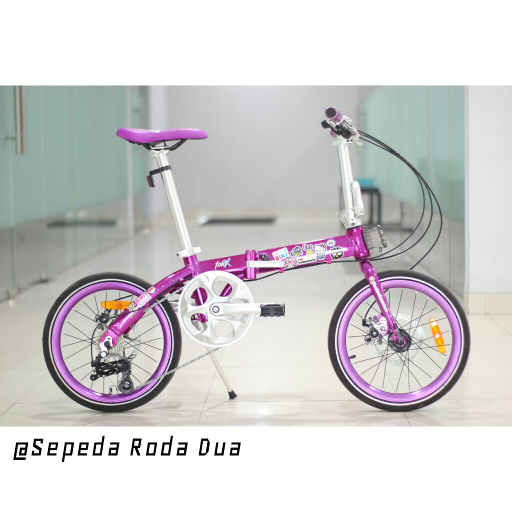 Sepeda Foldx X2 Sanrio