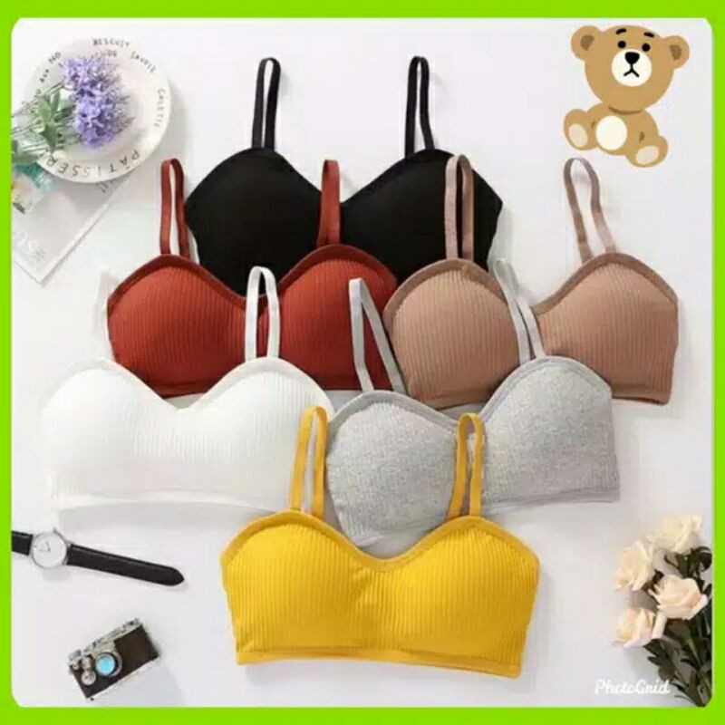 Bra push up // Bra sport  tanpa kawat