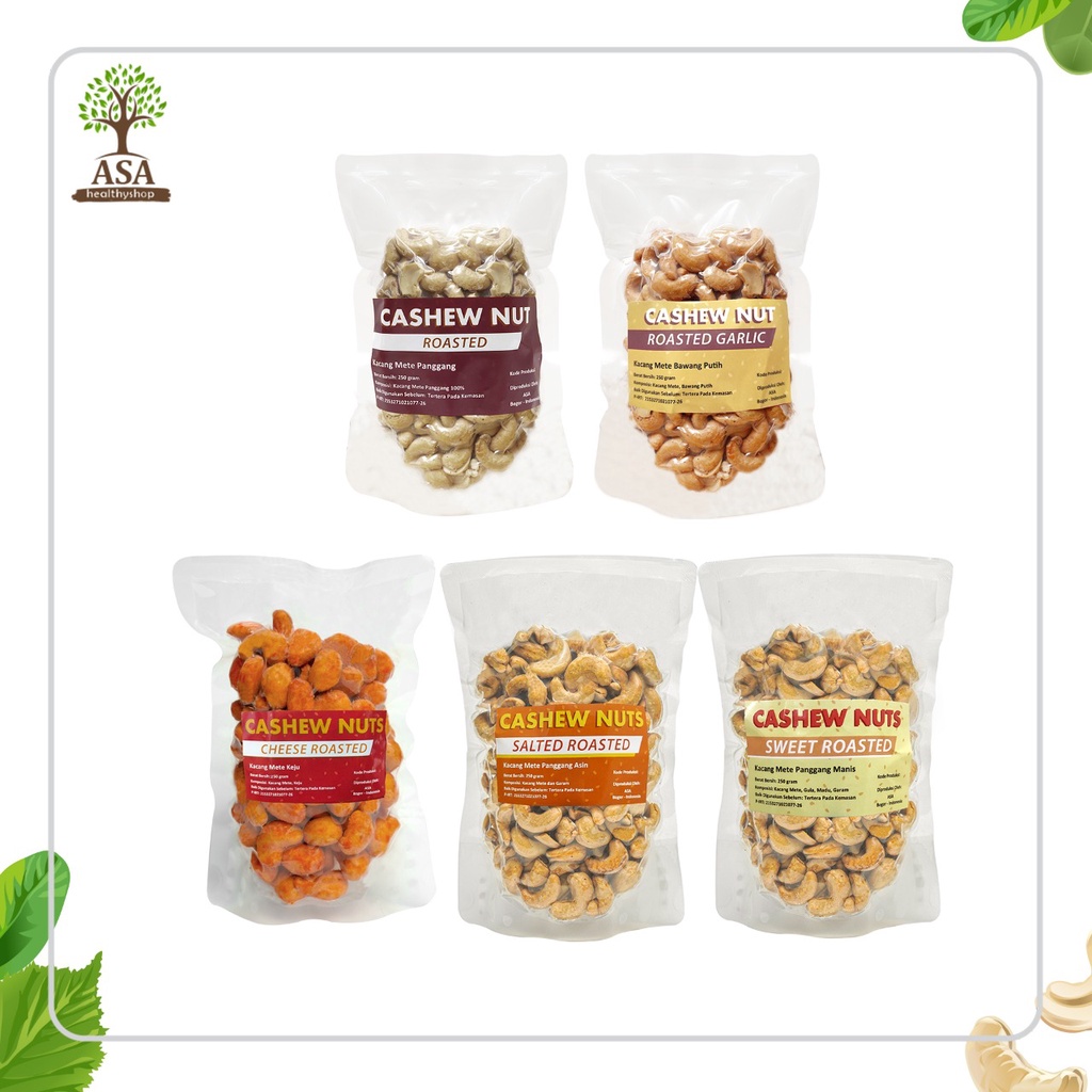 Roasted Cashew Nuts 250 gram