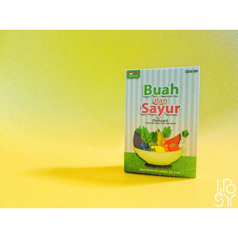 Konsep Flash Card Seri Buah dan Sayur