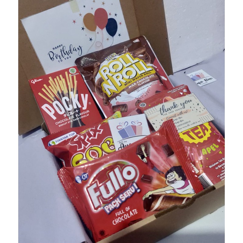 

READY Gift Box | Snack Box Murah | Snack Box Merah