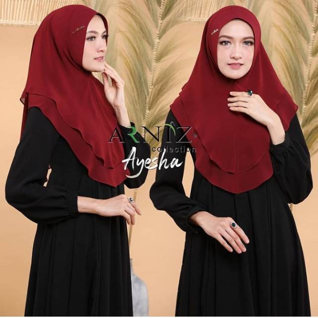 Khimar ayesha by Arniz (DEFECT SALE)
