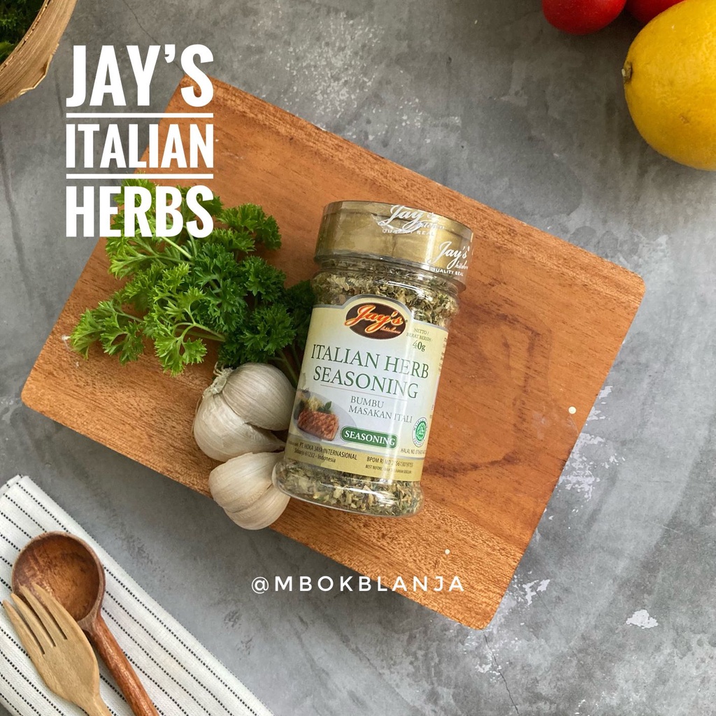 

JAYS JAY'S JAY ITALIAN HERB SEASONING (REMPAH BUMBU ITALIA) 40 GRAM