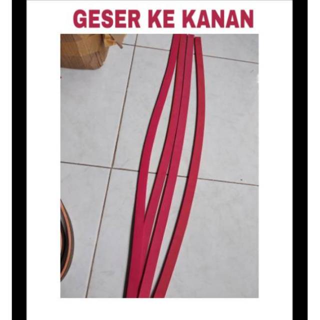 Karet panah-karet speargun tradisional 120 cm tebal 5mm