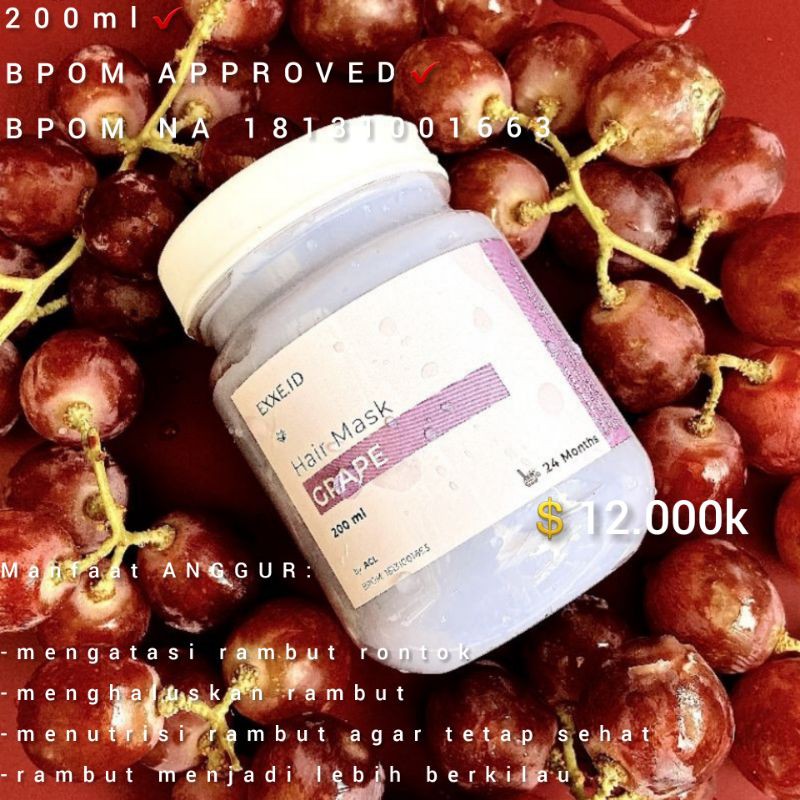 {RESS RESMI}HAIR MASK EXXE.ID