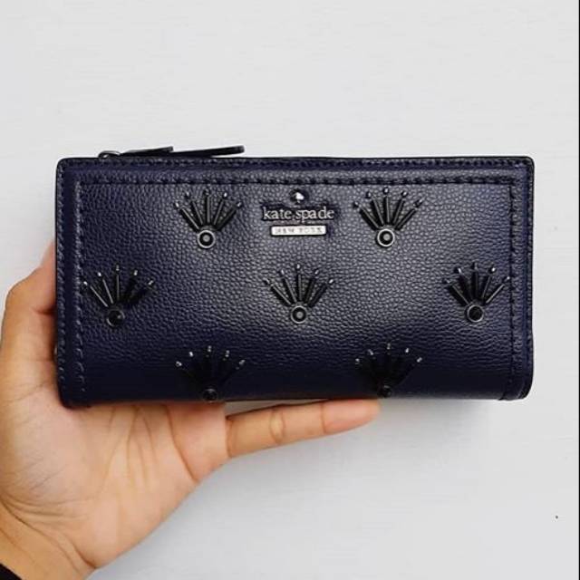 Kate spade wallet bifold navy