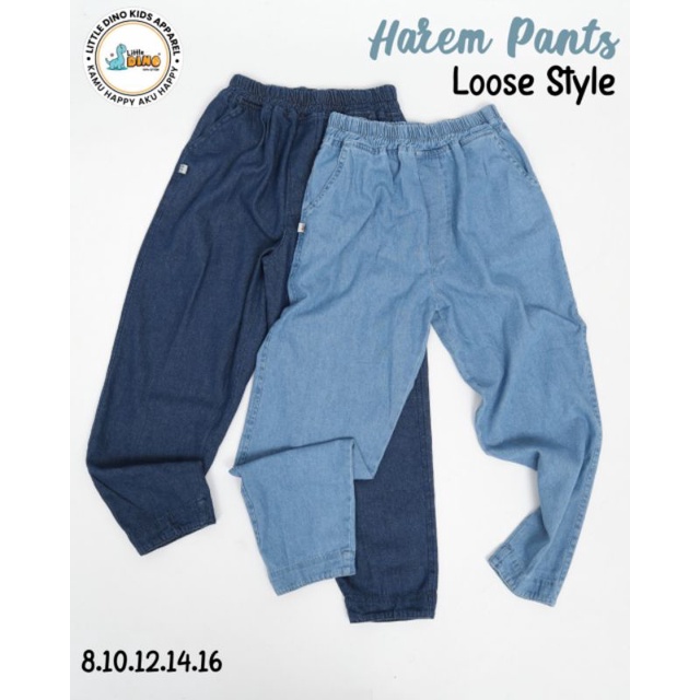 Celana Jeans Anak Unisex  8-16 Thn