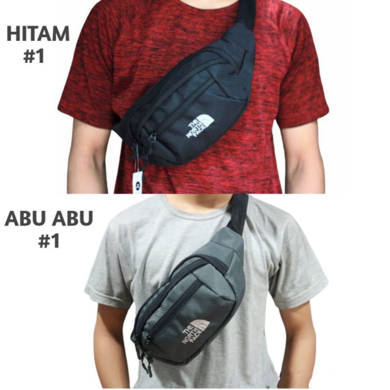 Termurah waistbag the north face waterproof Anti air / Tas slempang pria Terlaris