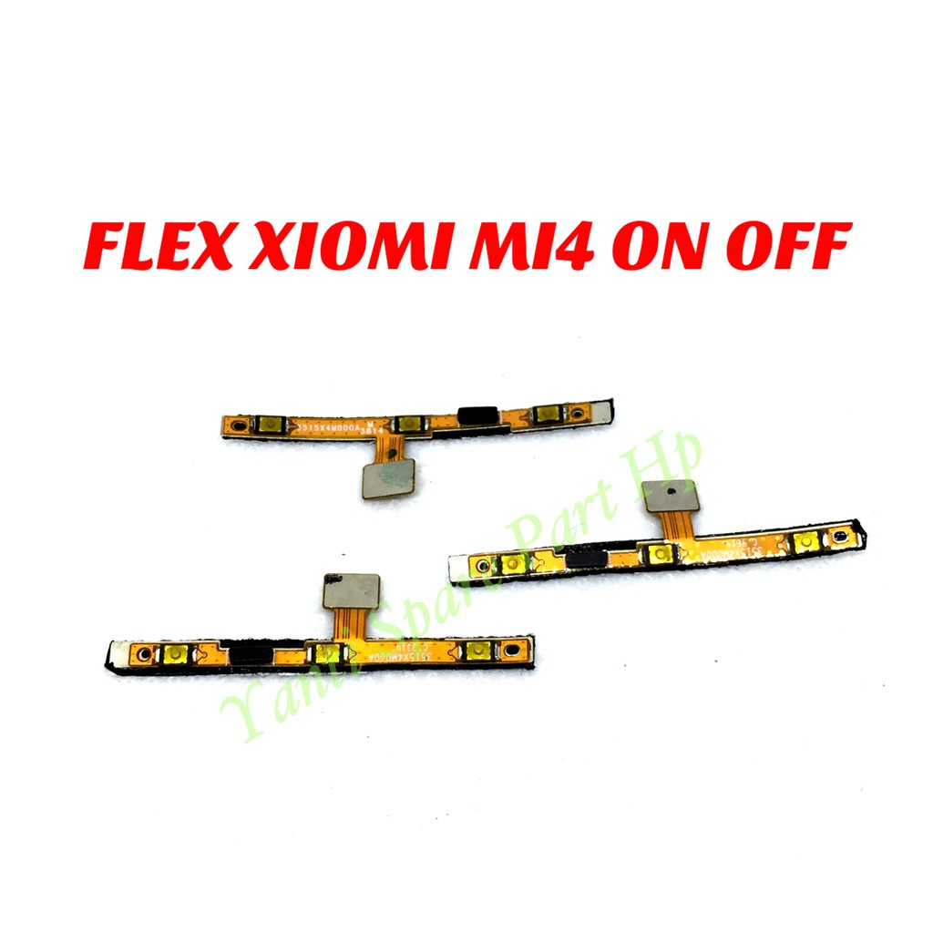 Flexible On Off Xiaomi Mi4 Mi 4 Original New