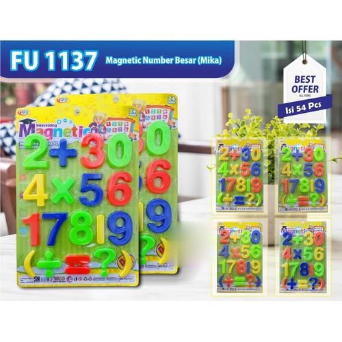 FU1137 - Mainan Angka Magnetic Number Besar FU 1137