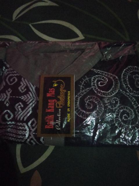 Baju Koko Kombinasi Batik Prada - 6354