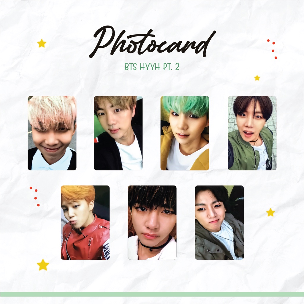 [UNOFFICIAL] Photocard BTS HYYH PT. 2