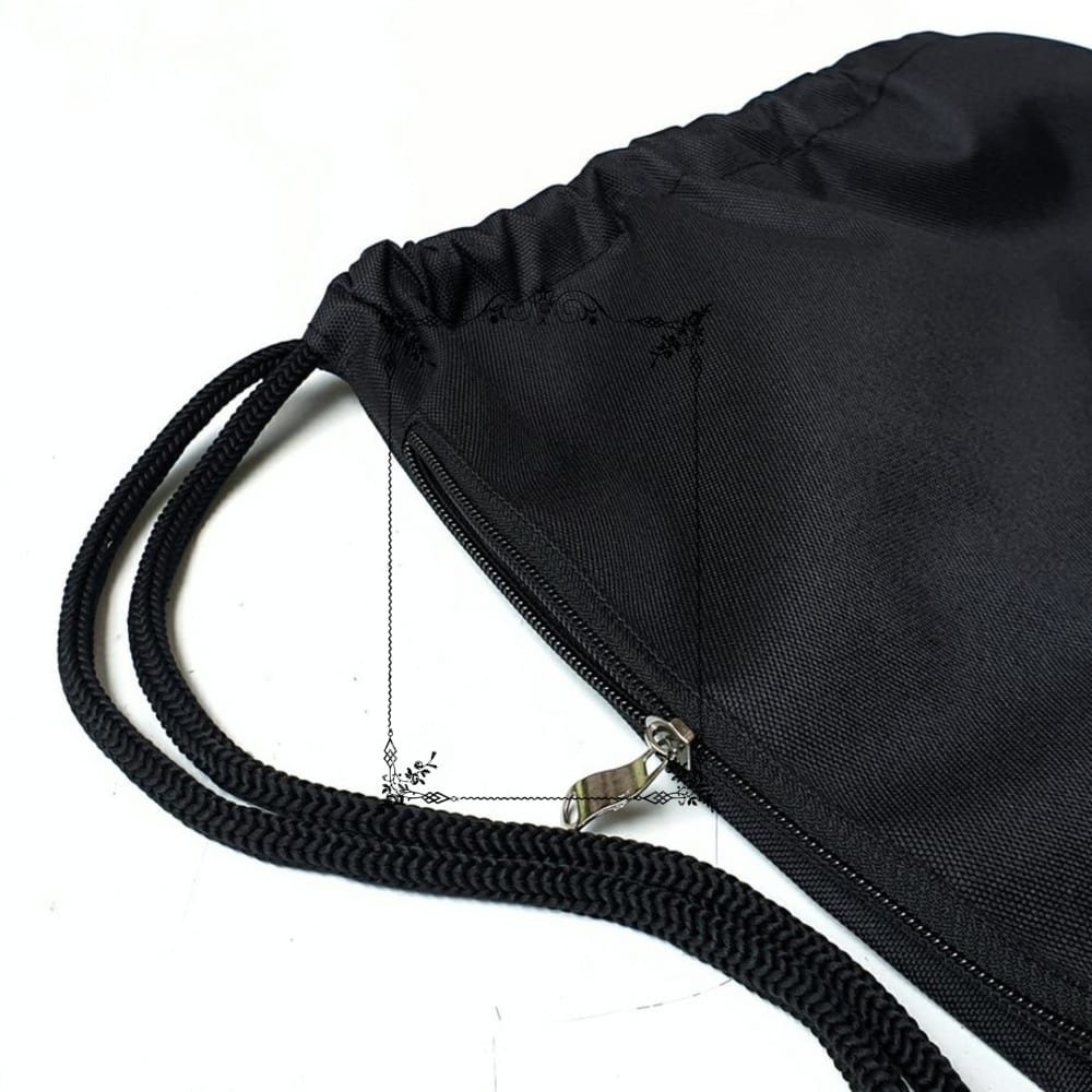 Murah Tas Serut Futsal Tas Olahraga String Bag Drawstring bag CR7 Gold Elegan