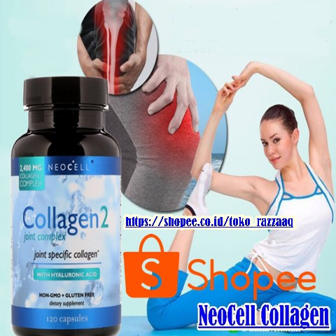 Agen Jual Neo Cell Collagen Joint - #1 NEOCELL COLLAGEN TYPE 2 JOINT COMPLEX 120 Tulang Sendi Ampuh