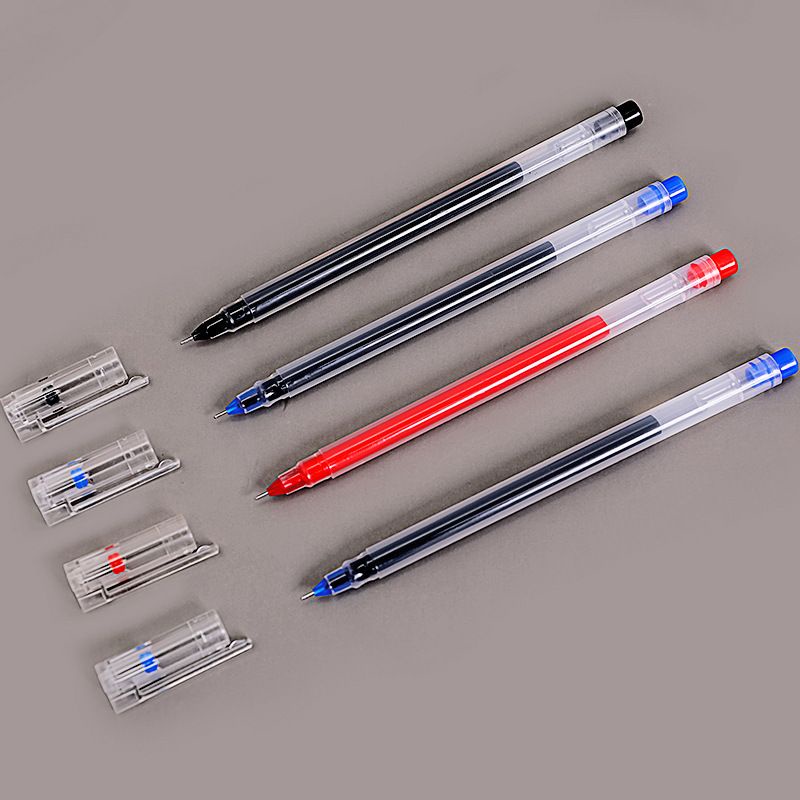 BRGUNIK Bisa COD Pulpen Gel Polos 0.5mm Pena Cair Murah R439