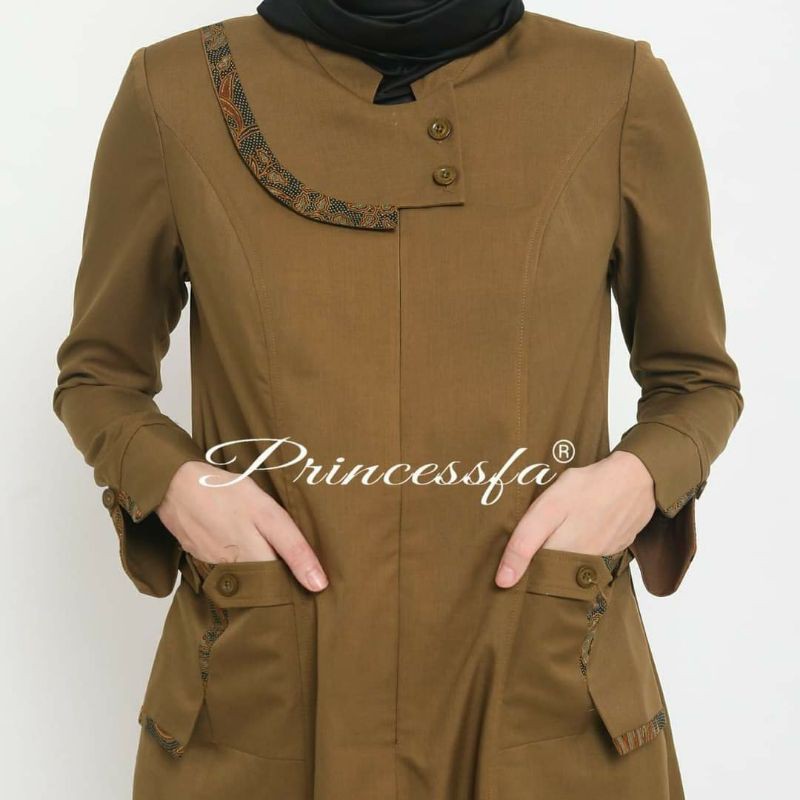 Baju Gamis Pemda Gamis Pemda Aceh PNS ASN Baju gamis princessfa Seragam Pemda Wanita Seragam Princessfa gamis keki PNS Baju dinas PNS Gamis Pemda Gamis dinas guru gamis khaki gamis baju PDH PNS