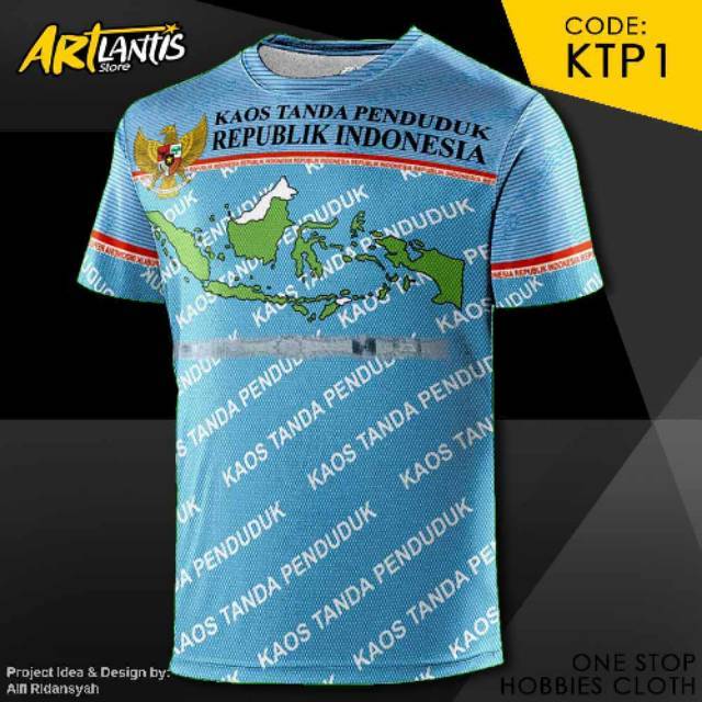 KAOS KTP, Kerupuk, Korek, dan Sejadah by Artlantis Store