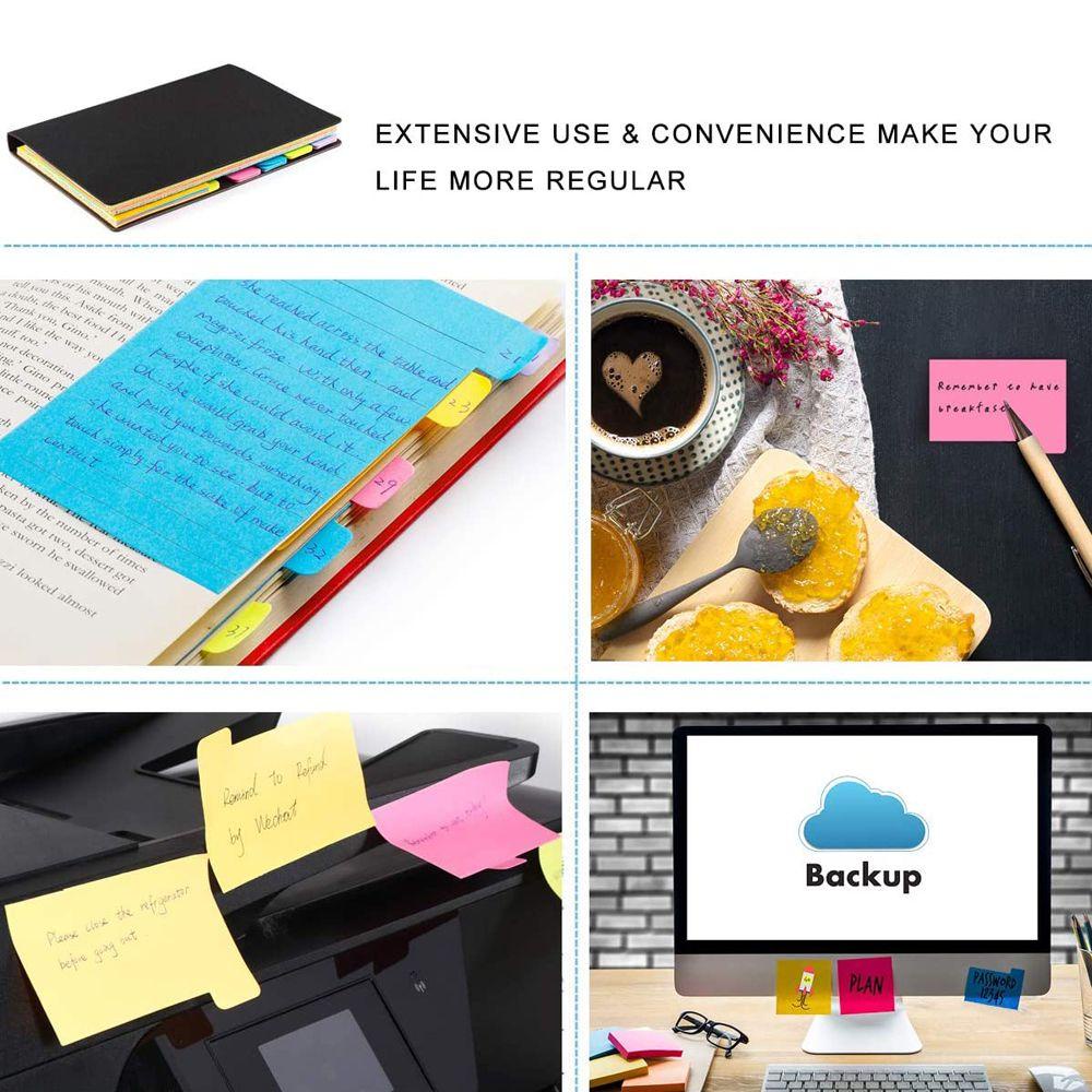 Lanfy Sticky Notes Perlengkapan Kantor Sekolah Notepad Stabilo Strip Penjadwal Kertas Self Adhesive Bendera Index Tab