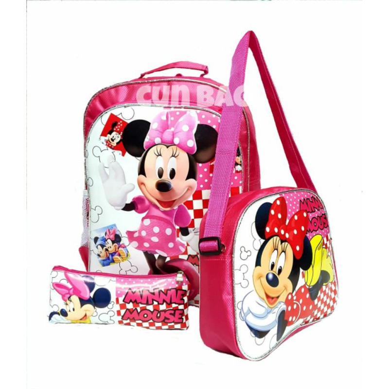 tas sekolah anak tk dan sd tas ramgsel sekolah motif mickey mouse tas anak  tas mickey mouse terbaru