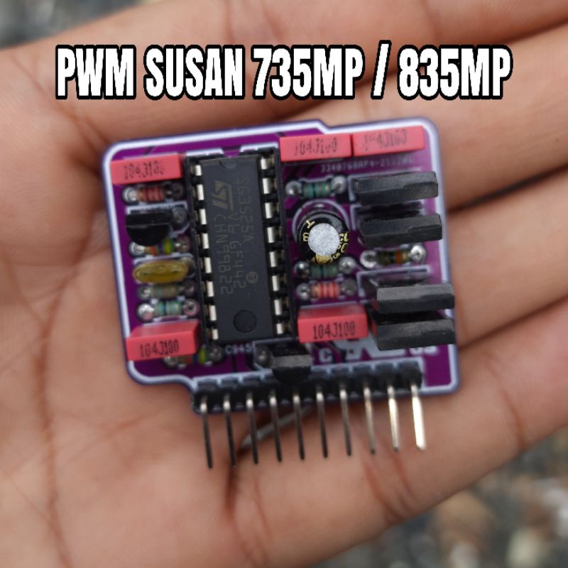 PWM SUSAN 735MP / 835MP MODIFIKASI UPGRADE TOTEMPOLE DAN OVERLOAD PROTEKSI