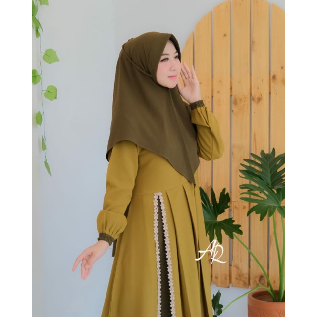 GAMIS/DRESS/GAMIS RAYYA SET BERGO/GAMIS AR/DRESS WANITA/GAMIS WANITA/GAMIS MUSLIM