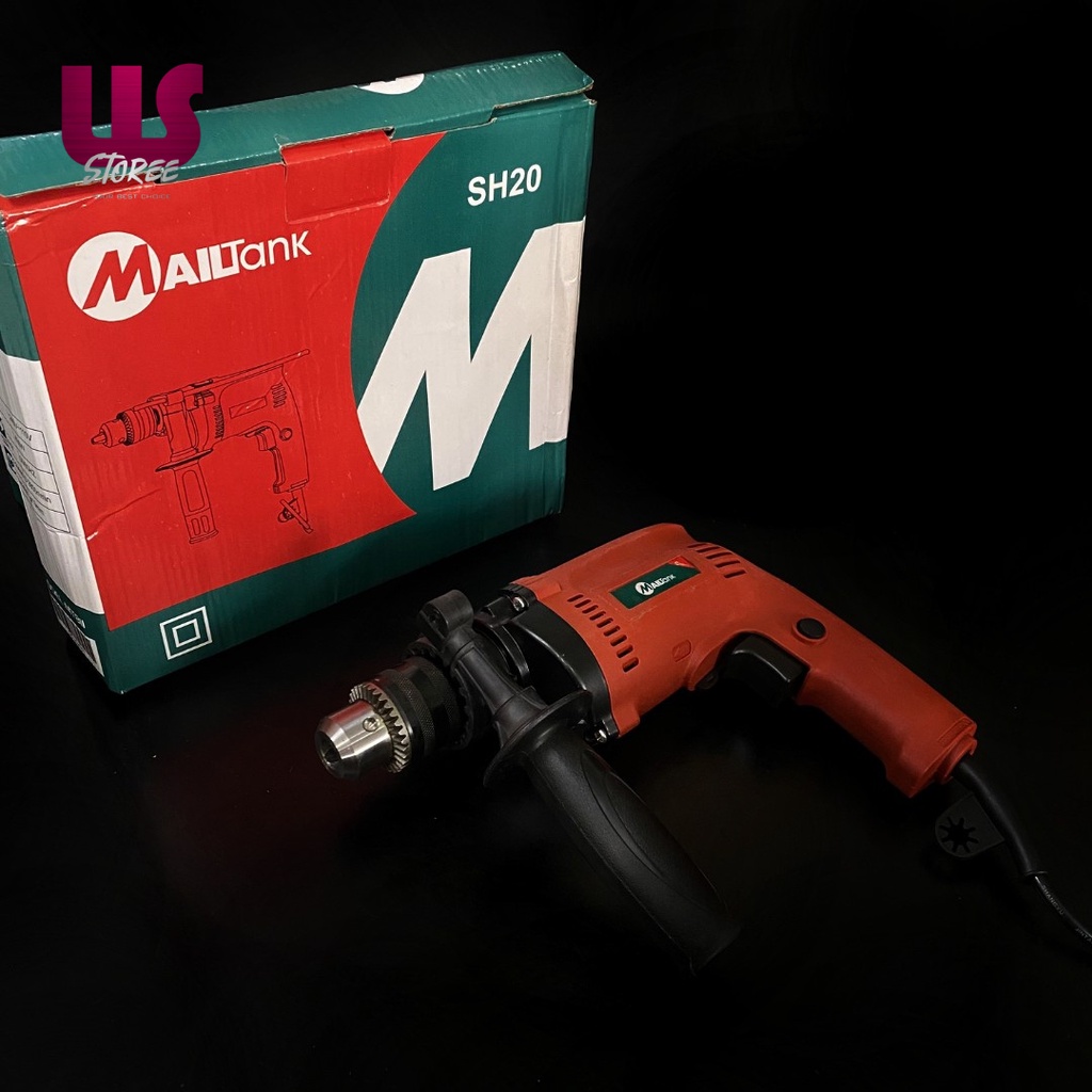 Mesin Bor Kayu Besi Mailtank SH-20 Bor 13 MM Bor Impact Electric Drill