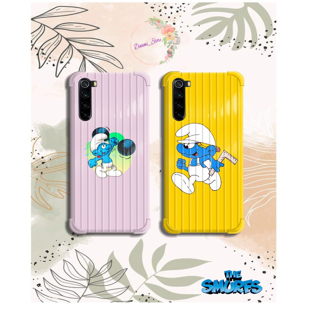 softcase The smurfs Oppo A3s A1k A5 A9 2020 A7 F9 A5s A31 A52 A92 A37 A53 A83 F1s F11 PRO DST225