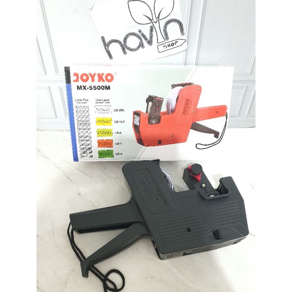 Alat Mesin Label Harga / Price Labeller Joyko 1 Baris 8 Digit MX-5500M / MX 5500M-4